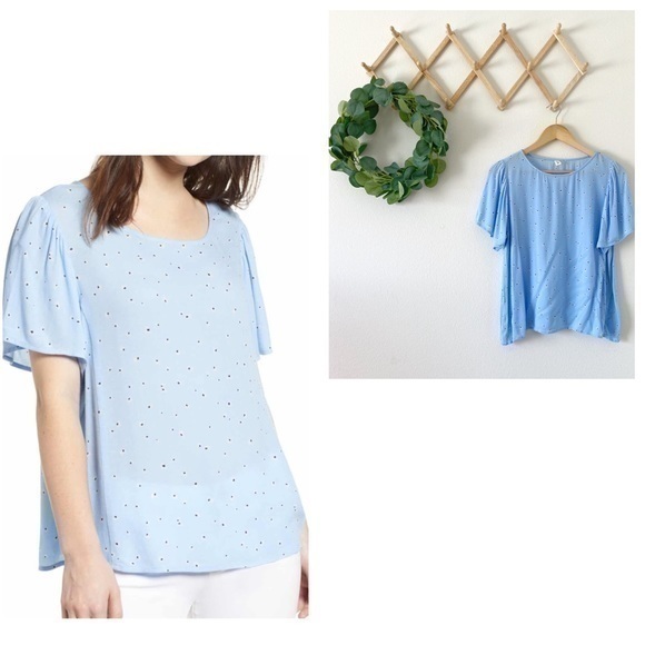 Nordstrom brand BP. Puff Sleeve Top - Picture 1 of 10